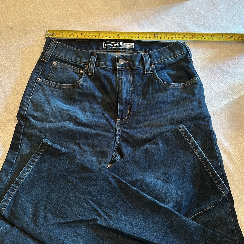 Carhartt Relaxed Fit 5 Pocket Jeans 31x32  Model BD2804-M (L)